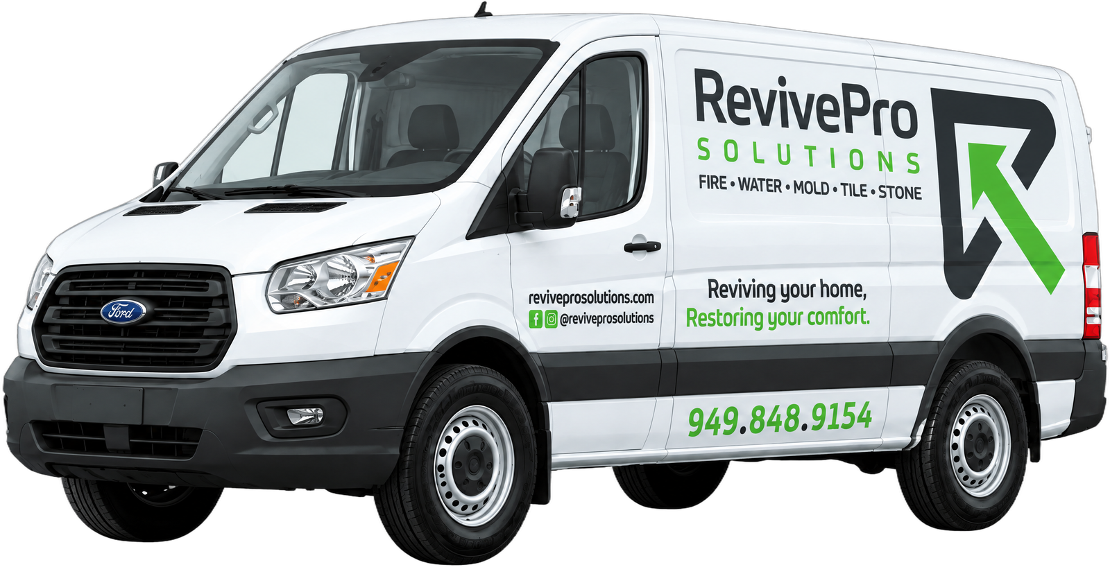 Revive Pro Solutions restoration van